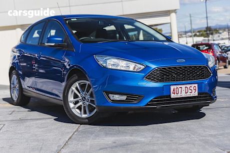 Blue 2016 Ford Focus Hatch TREND F
