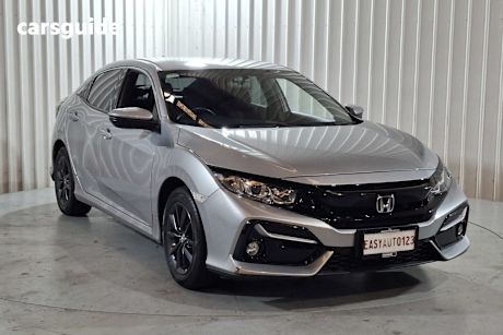 Silver 2021 Honda Civic Hatchback VTI-S