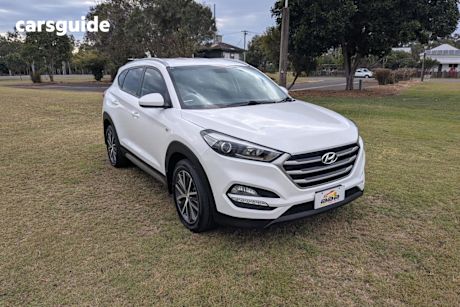White 2016 Hyundai Tucson Wagon
