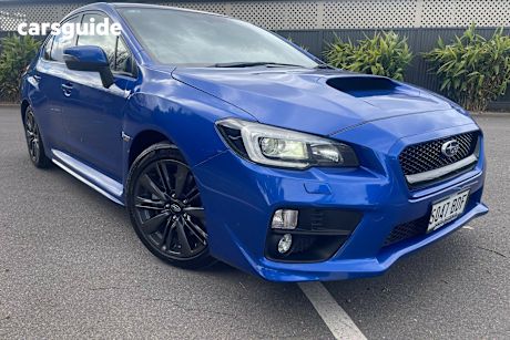 Blue 2014 Subaru WRX Sedan Premium (awd)