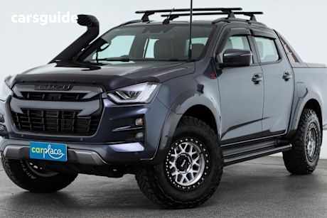 Grey 2022 Isuzu D-MAX Crew Cab Utility X-Terrain (4X4)