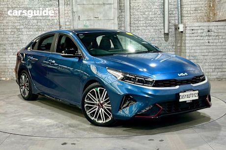 Blue 2021 Kia Cerato Sedan GT Safety Pack