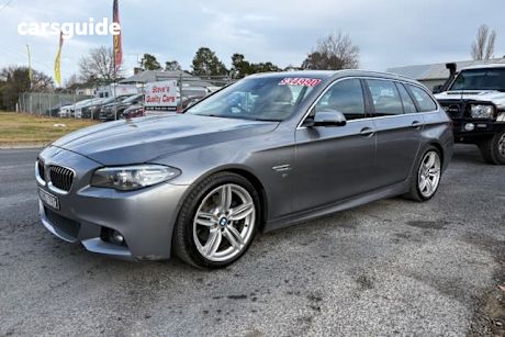 Grey 2016 BMW 5 Wagon 20D M SPORT