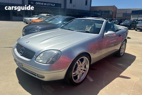 Silver 1999 Mercedes-Benz SLK230 Convertible Kompressor