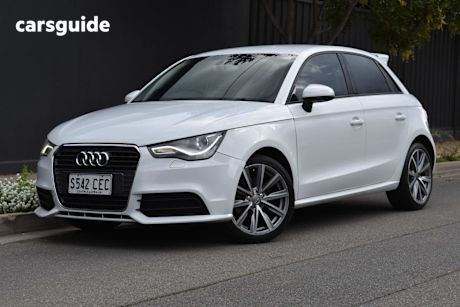White 2014 Audi A1 Hatchback Sportback 1.4 Tfsi Sport