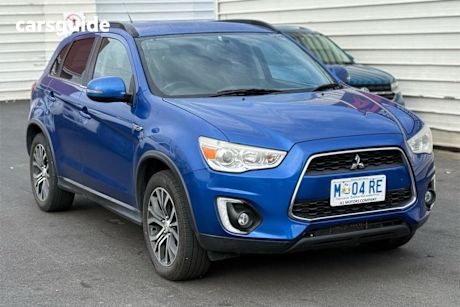 Blue 2015 Mitsubishi ASX Wagon LS (4WD)