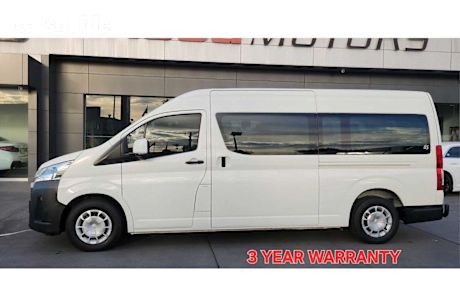 White 2019 Toyota Hiace OtherCar