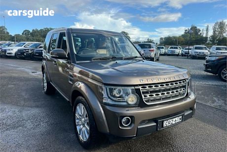 Brown 2014 Land Rover Discovery 4 Wagon 3.0 TDV6