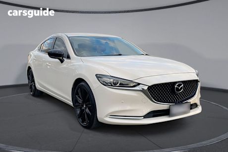 White 2022 Mazda 6 Sedan GT SP