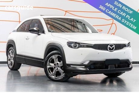 White 2021 Mazda MX-30 Wagon G20E Astina Mhev