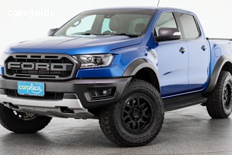 Blue 2019 Ford Ranger Double Cab Pick Up Raptor 2.0 (4X4)