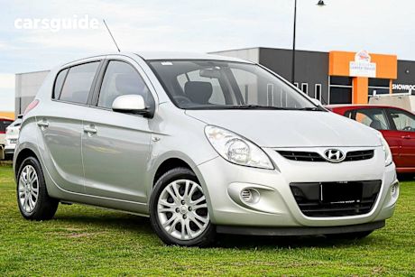 Silver 2012 Hyundai I20 Hatchback Active