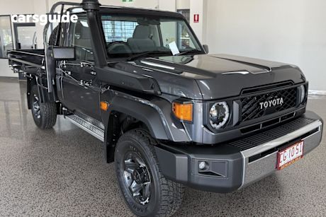 Grey 2025 Toyota Landcruiser 70 Series Cab Chassis LC79 GXL + Diff Locks