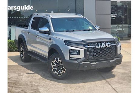 Silver 2024 JAC T9 UTE Dual Cab Pick-up Haven (4X4)