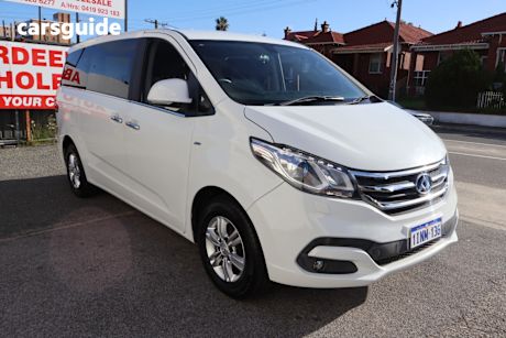 White 2017 LDV G10 Wagon (7 Seat)