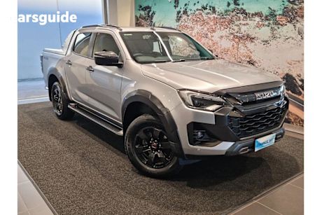 Silver 2024 Isuzu D-MAX Ute Tray X-TERRAIN 4X4