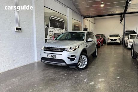Silver 2017 Land Rover Discovery Sport Wagon TD4 (110KW) SE 5 Seat