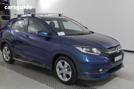 Blue 2015 Honda HR-V Wagon VTI-S LE