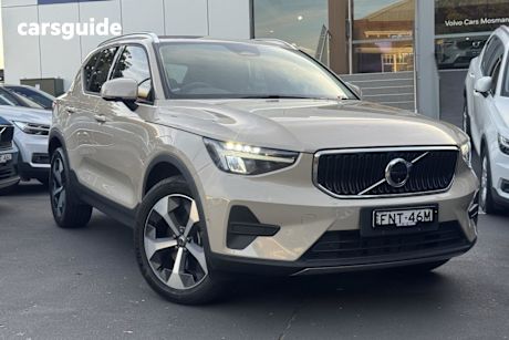 Yellow 2025 Volvo XC40 Wagon Plus B4