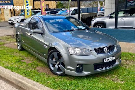 Grey 2012 Holden Commodore Utility SV6 Thunder