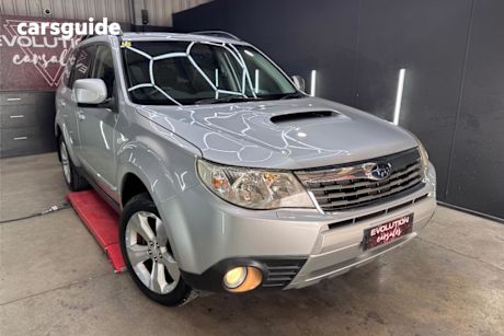 Silver 2008 Subaru Forester Wagon XT Premium