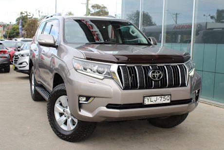 Brown 2021 Toyota Prado Wagon