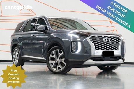 Grey 2022 Hyundai Palisade Wagon Elite (8 Seat)