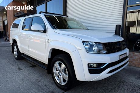 White 2017 Volkswagen Amarok Dual Cab Utility V6 TDI Sportline