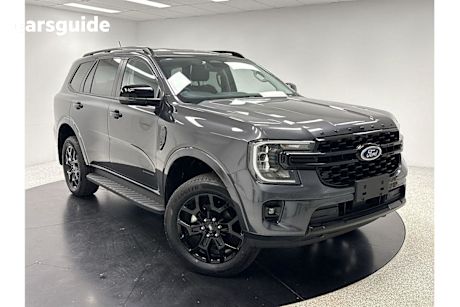 Grey 2024 Ford Everest Wagon SPORT R
