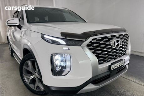 White 2021 Hyundai Palisade Wagon Highlander (7 Seat)