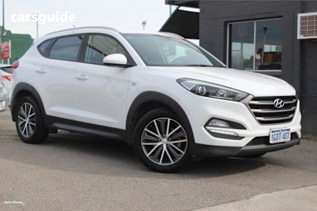 White 2016 Hyundai Tucson Wagon Active X (fwd)
