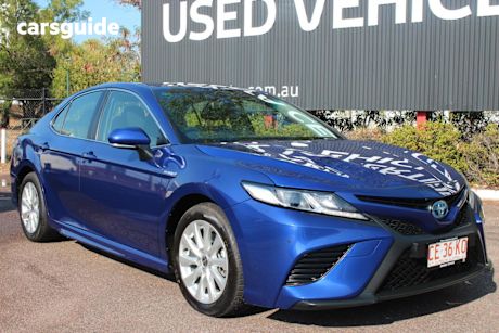 Blue 2020 Toyota Camry Sedan Ascent Sport