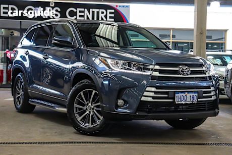 Blue 2018 Toyota Kluger Wagon GXL F