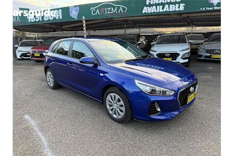 Blue 2020 Hyundai I30 Hatch GO F