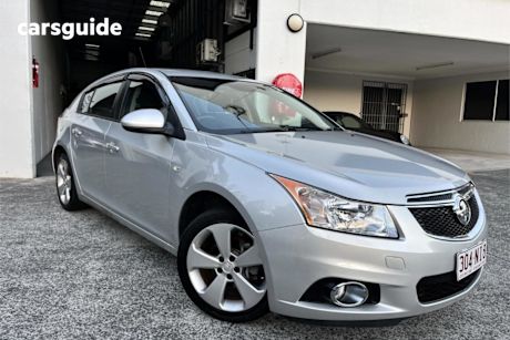 Silver 2014 Holden Cruze Hatchback Equipe