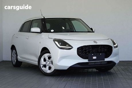 White 2024 Suzuki Swift Hatchback GL Navi Plus