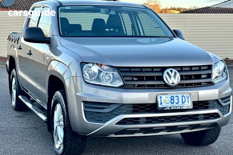 Beige 2019 Volkswagen Amarok Dual Cab Utility TDI420 Core Edition (4X4)