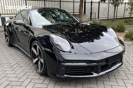Black 2021 Porsche 911 Coupe Turbo