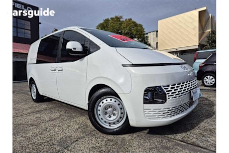 White 2021 Hyundai Staria Load Commercial F