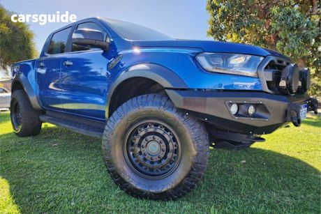 Blue 2019 Ford Ranger Double Cab Pick Up Raptor 2.0 (4X4)