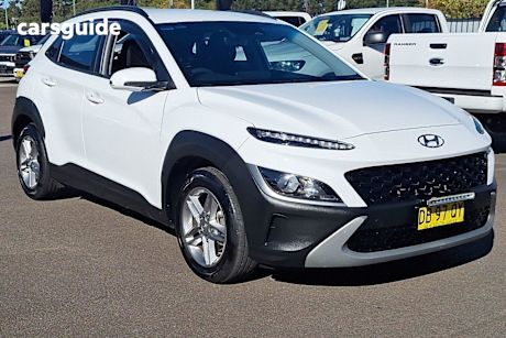 White 2021 Hyundai Kona Wagon (FWD)