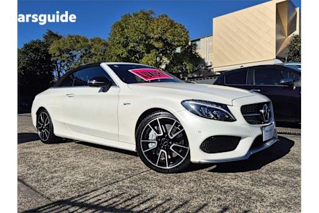 White 2016 Mercedes-Benz C43 Sedan