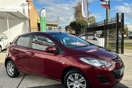 Red 2012 Mazda 2 Hatchback NEO