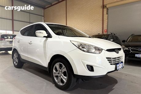White 2012 Hyundai IX35 Wagon ACTIVE (FWD) LM MY11