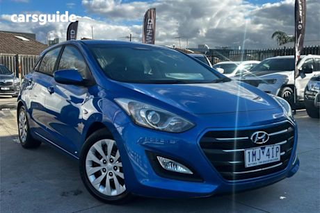 Blue 2016 Hyundai I30 Hatchback Active
