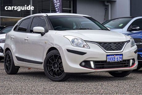 White 2017 Suzuki Baleno Hatch GL F