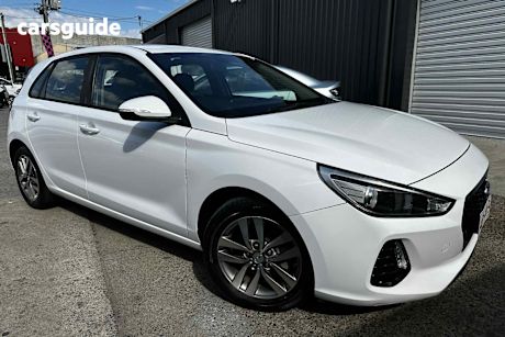 White 2017 Hyundai I30 Hatchback Active