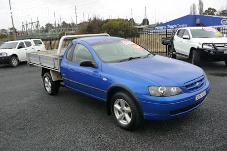 Blue 2004 Ford Falcon Cab Chassis RTV