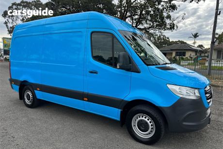 Blue 2019 Mercedes-Benz Sprinter Commercial 316CDI Low Roof MWB 7G-Tronic + RWD