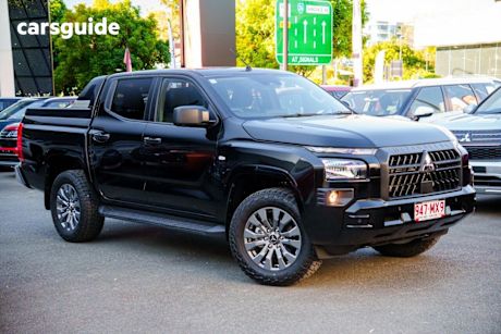 Black 2025 Mitsubishi Triton Double Cab Pick Up Glx+ (4X4)